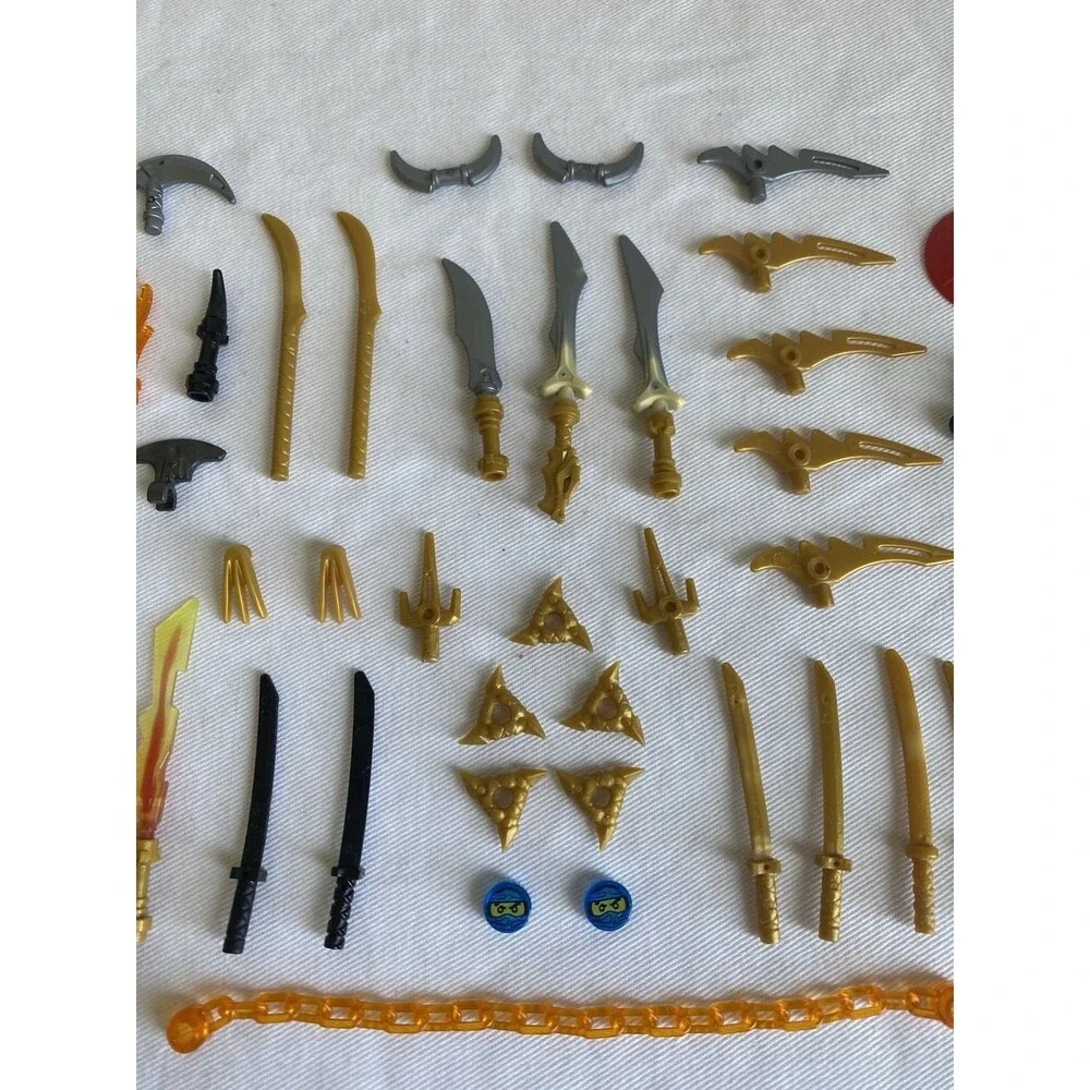Lot Lego Ninjago Accessories Weapons #72